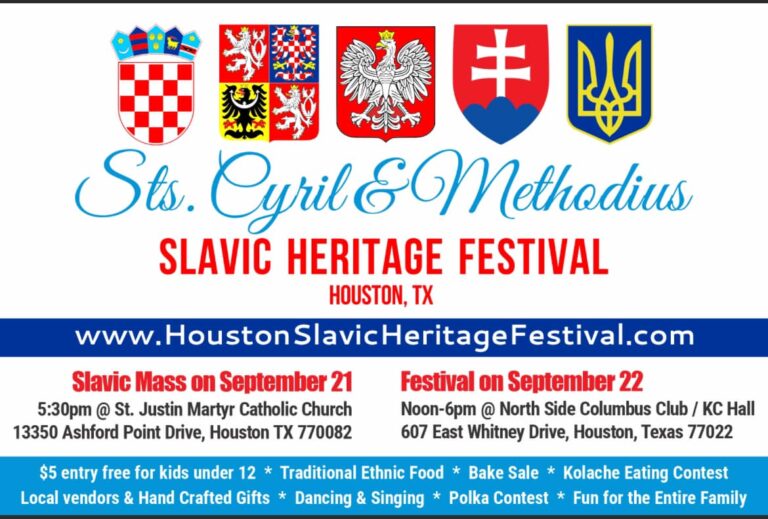 SLAVIC HERITAGE FESTIVAL /21.09.2024 Houston *TEXAS*