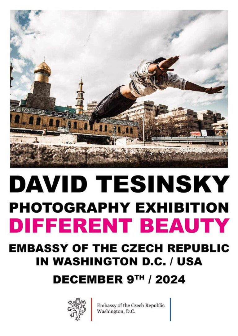 DAVID TĚŠÍNSKÝ-PHOTOGRAPHY EXHIBITION /09.12.2024 Washington D.C. *USA*