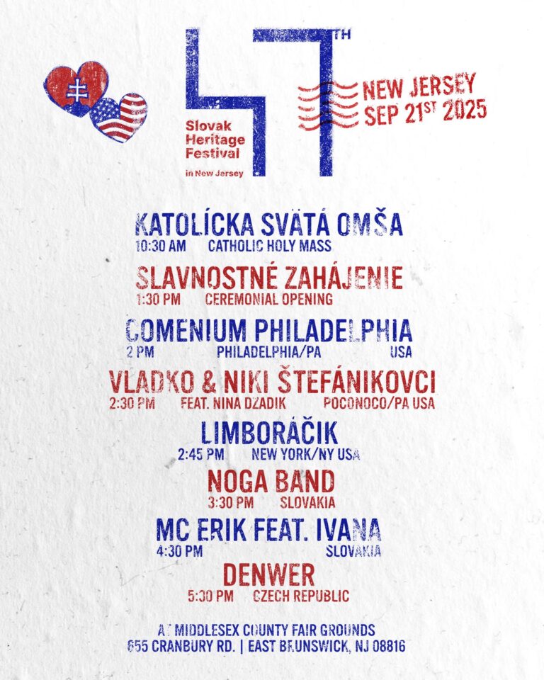 47.Slovak Heritage Festival /East Brunswick 21.09.2025 *NEW JERSEY*