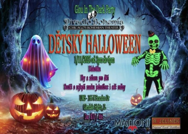 DĚTSKÝ HALLOWEEN (Divadlo Bohemia Chicago) /01.11.2025 *ILLINOIS*