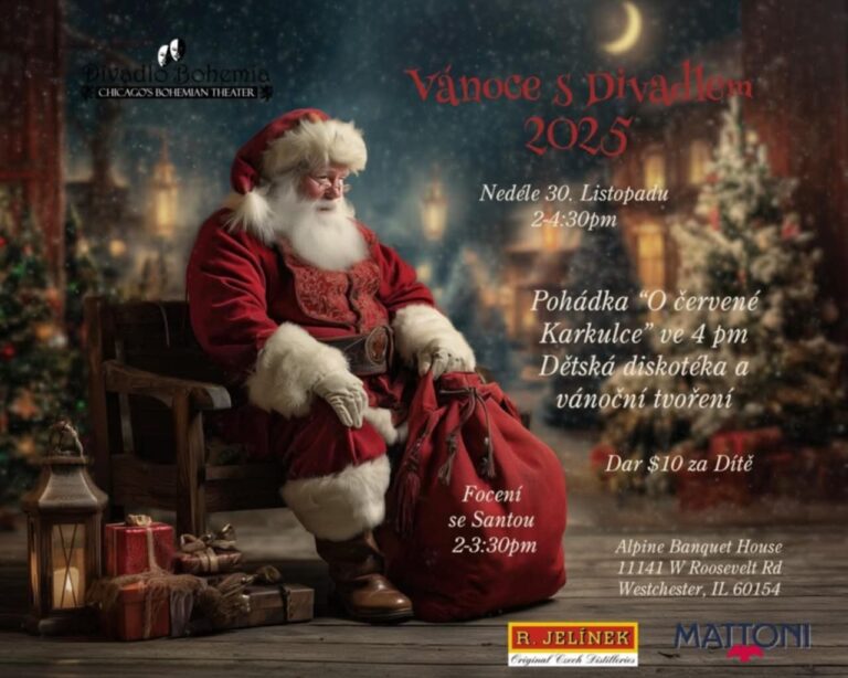 Vánoce s Divadlem Bohemia /Chicago 30.11.2025 *ILLINOIS*