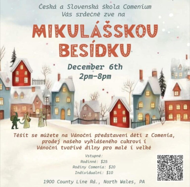 MIKULÁŠSKÁ BESÍDKA /06.12.2025 North Wales *PENNSYLVANIA*