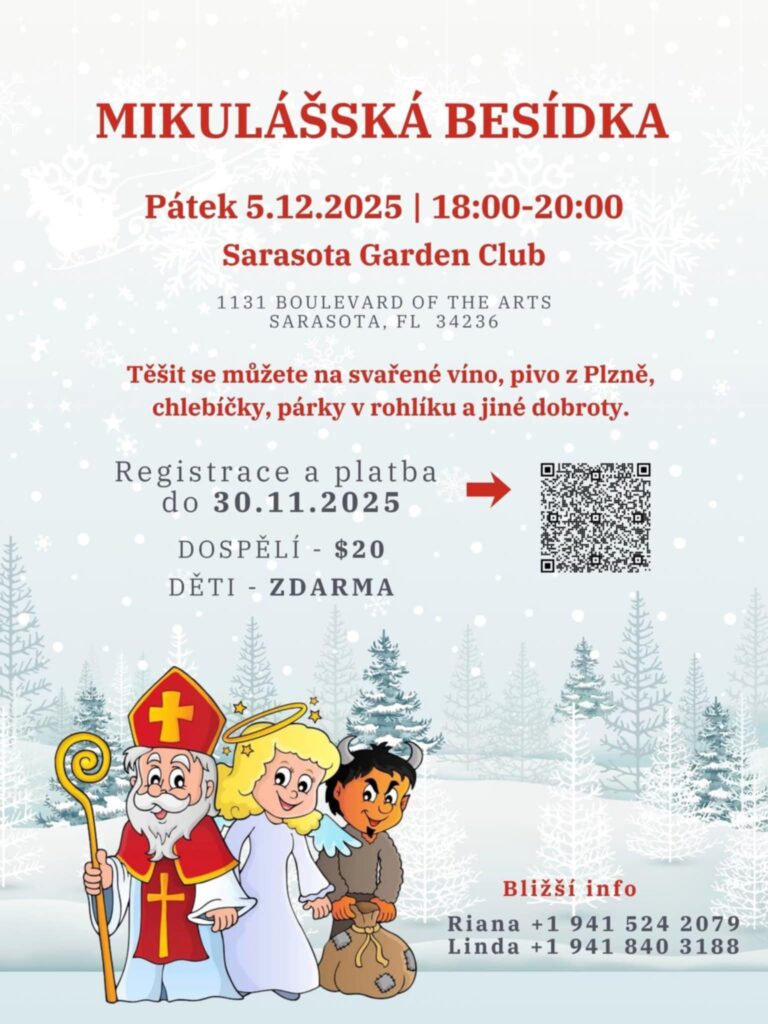 MIKULÁŠSKÁ BESÍDKA /05.12.2025 Sarasota *FLORIDA*
