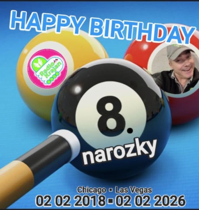 Happy Birthday / Pohodové Narozky (Radio Krajan *02.02 2018)