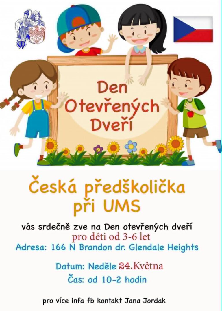 Den Otevřených Dveří-Česká Předškolička /24.05.2026 Glendale Heights