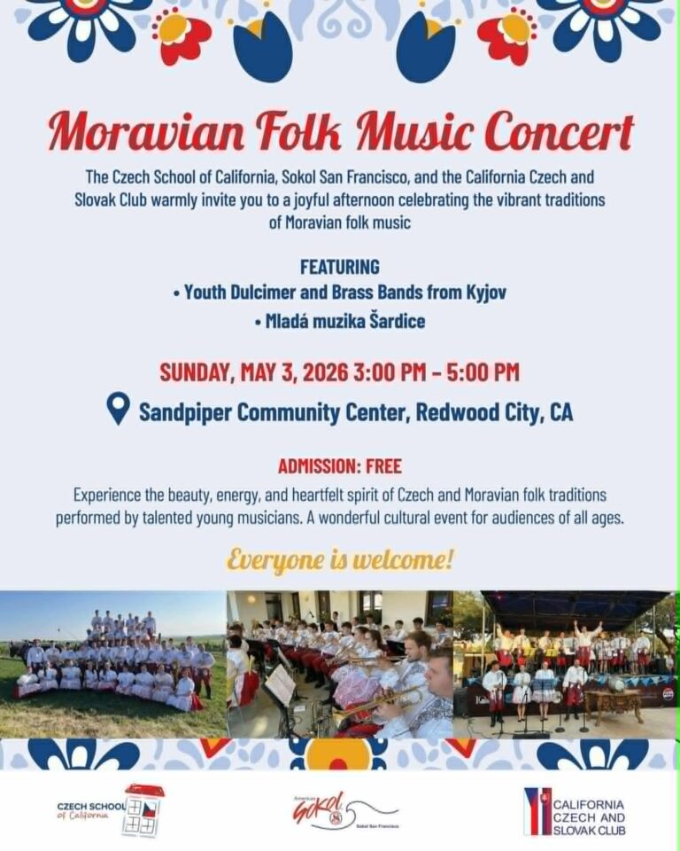 Moravian Folk Music Concert /Redwood City *CALIFORNIA*