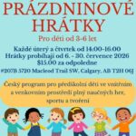 PRÁZDNINOVÉ HRÁTKY /06.-30.07.2026 Calgary *CANADA*