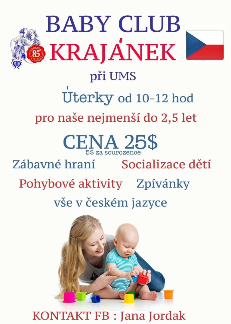 BABY CLUB KRAJÁNEK při UMS / Chicago *ILLINOIS*