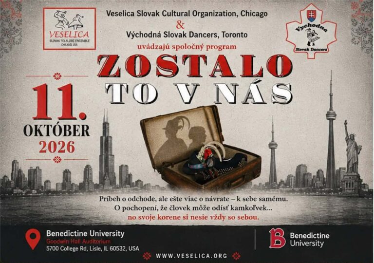 ZOSTALO TO V NÁS /11.10.2026 Lisle *ILLINOIS*